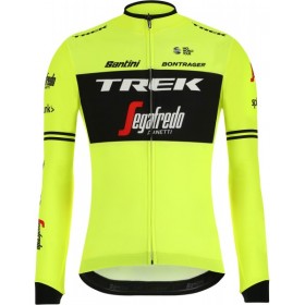Maillot vélo 2019 Trek-Segafredo Manches Longues N002
